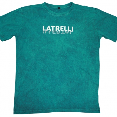 Latrelli uni T-Shirt zum Rückwärtslaufen und -lesen